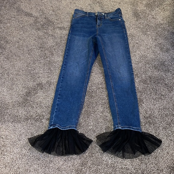 Top Shop Tulle Ankle Jamie Jeans - Picture 3 of 3